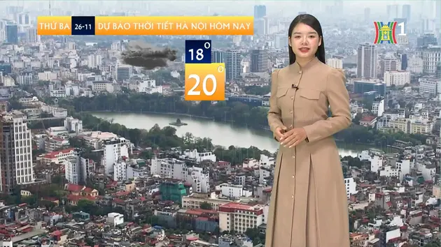 Dự báo thời tiết | 26/11/2024