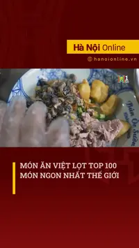 Bún riêu lọt top 100 món ngon nhất thế giới