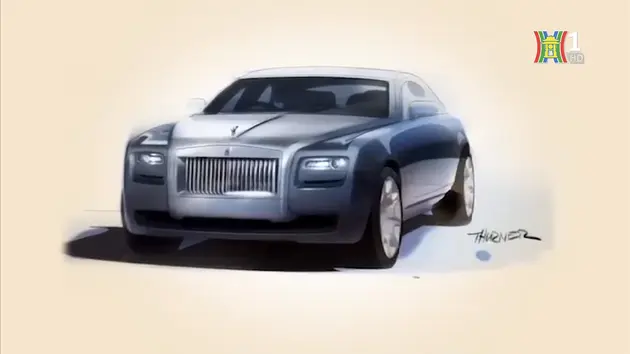 Người đàn ông duy nhất vẽ tay coachline trên xe Rolls-Royce