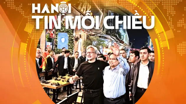 Ẩm thực Hà Nội hấp dẫn tỷ phú Jensen Huang - Chủ tịch Nvidia | Hà Nội tin mỗi chiều