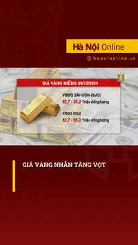 Giá vàng nhẫn tăng vọt