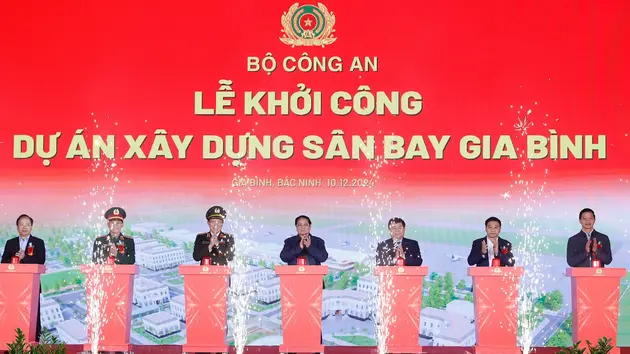 Khởi công xây dựng sân bay Gia Bình