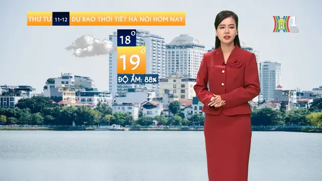 Dự báo thời tiết | 11/12/2024