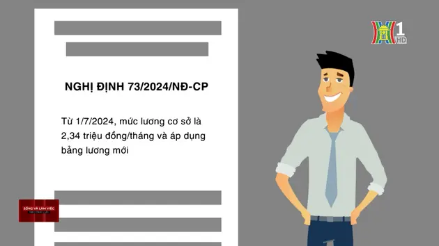 Mức đóng thuế thu nhập cá nhân với bảng lương mới như thế nào? | Sống và làm việc theo pháp luật | 11/12/2024
