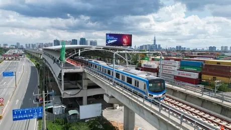 TP.HCM dự kiến vận hành tuyến metro số 1 ngày 22/12