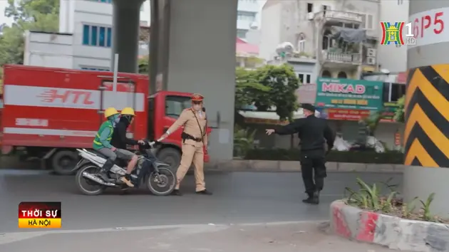 Hà Nội: Cao điểm xử lý vi phạm giao thông dịp Tết