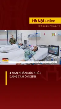 Sức khỏe bốn nạn nhân vụ cháy tạm ổn định