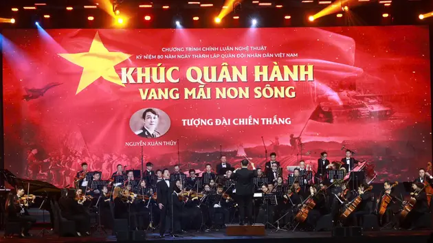 Hào hùng những khúc quân hành vang mãi non sông