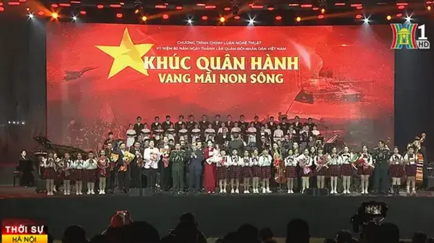 Hào hùng 'Khúc quân hành vang mãi non sông'