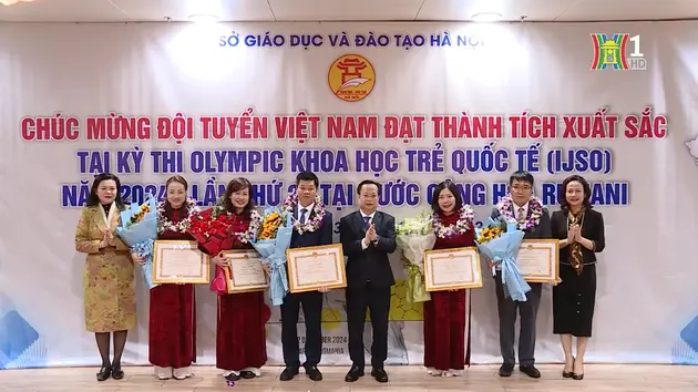 Thêm 6 học sinh Hà Nội giành huy chương quốc tế