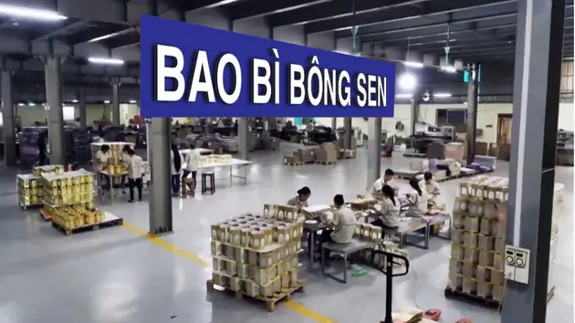 Nâng tầm giá trị thương hiệu cùng bao bì Bông Sen
