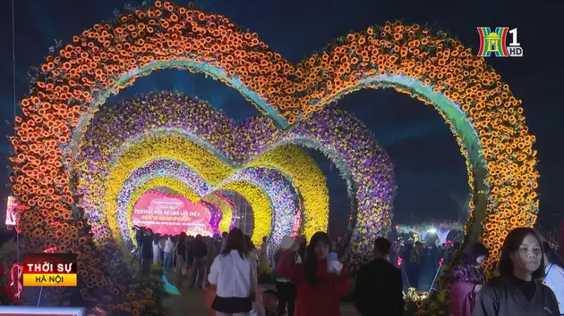 Khai mạc Festival hoa lớn nhất miền Bắc