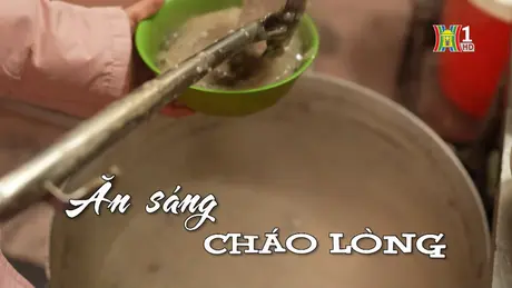 Ăn sáng cháo lòng | Nhịp sống Hà Nội | 27/12/2024