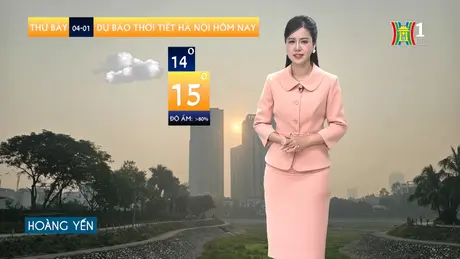 Dự báo thời tiết | 04/01/2025