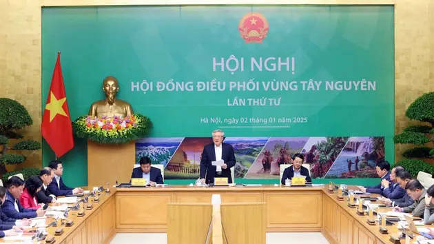 Hội nghị Hội đồng điều phối vùng Tây Nguyên lần thứ tư