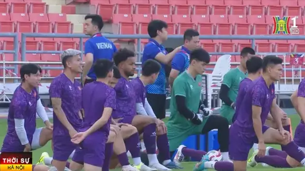 ĐT Việt Nam tập luyện trước chung kết lượt về ASEAN Cup