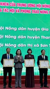 Hội Nông dân Thủ đô vượt nhiều chỉ tiêu công tác