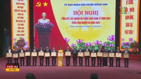 Đông Anh đứng top đầu địa phương về thu ngân sách 2024