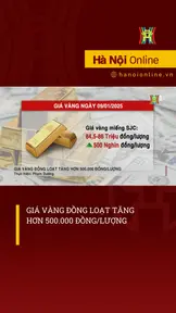 Giá vàng đồng loạt tăng hơn 500.000 đồng/lượng