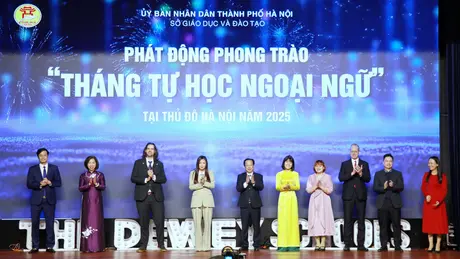 Hà Nội phát động phong trào 'Tháng tự học ngoại ngữ'