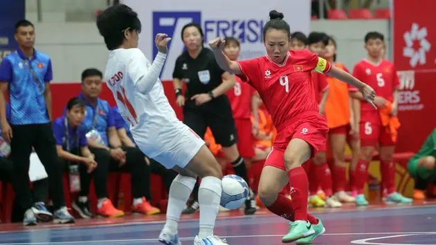 ĐT Futsal nữ Việt Nam thắng đậm trước ĐT Myanmar