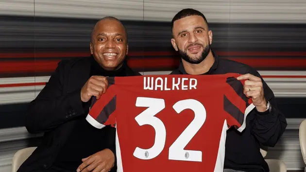 Kyle Walker gia nhập AC Milan theo dạng cho mượn