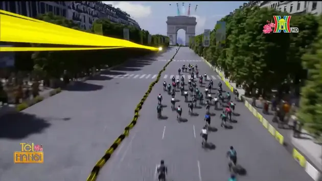 Chung kết Tour de France 2025 tại đại lộ Champs-Elysees