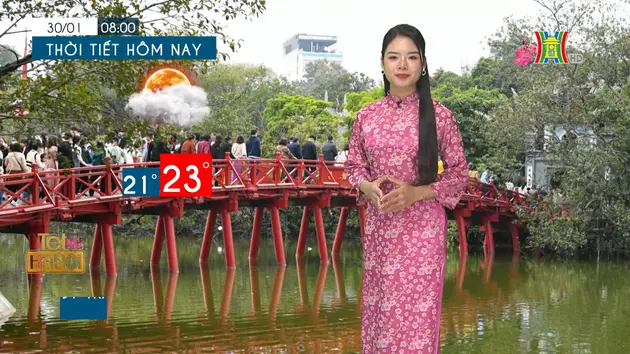 Dự báo thời tiết tối | 30/01/2025