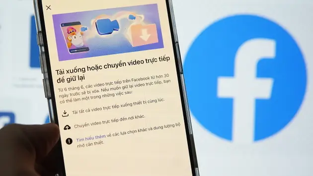 Facebook sẽ xóa video livestream tại Việt Nam sau 30 ngày