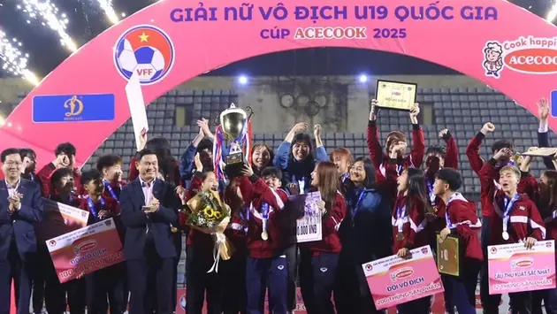 Phong Phú Hà Nam vô địch U19 nữ quốc gia 2025