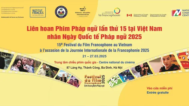 Liên hoan phim Pháp ngữ lần thứ 15 mở cửa miễn phí