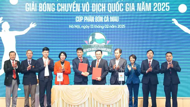 Khởi tranh Giải bóng chuyền vô địch quốc gia 2025