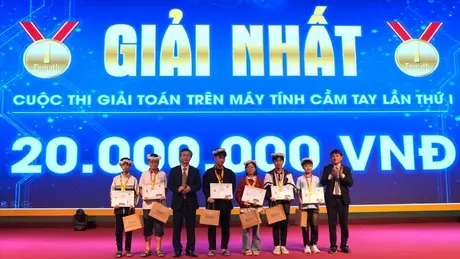 Hơn 20 nghìn học sinh tham gia sân chơi toán học