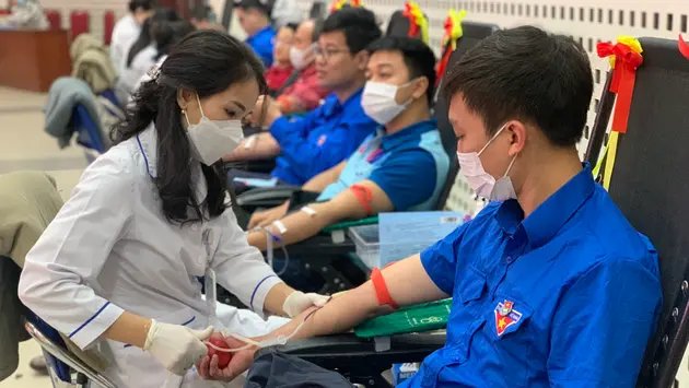 Những người hiến máu tình nguyện