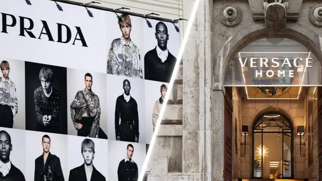 Prada tiến gần đến thoải thuận mua lại Versace