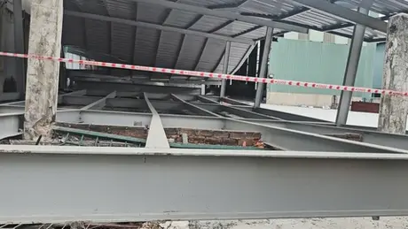 Tạm giữ người Trung Quốc liên quan vụ sập sàn nhà xưởng
