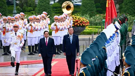 Thủ tướng Phạm Minh Chính chủ trì lễ đón Thủ tướng Nhật Bản