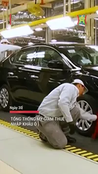 Ông Trump giảm thuế nhập khẩu phụ tùng ô tô