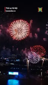 Rực rỡ pháo hoa mừng Ngày Giải phóng miền Nam