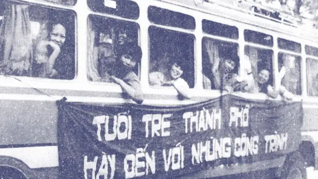 Cuộc xuất quân lịch sử của thanh niên sau ngày giải phóng
