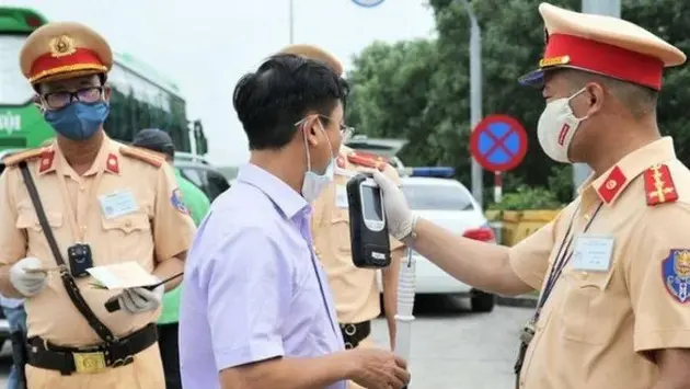 Hơn 1.900 tài xế vi phạm nồng độ cồn 