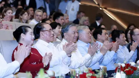 ‘Bài ca chiến thắng’ - Thông điệp về yêu chuộng hòa bình 