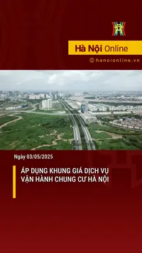Áp dụng khung giá dịch vụ vận hành chung cư Hà Nội