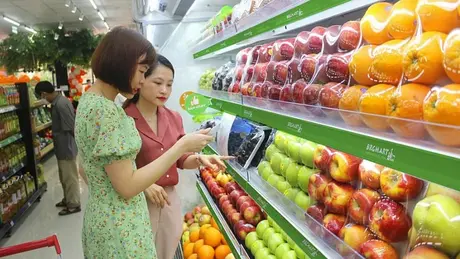 Doanh thu bán lẻ và dịch vụ tiêu dùng tại Hà Nội tăng nhẹ