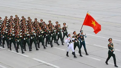 Quân đội nước ngoài tham dự sơ duyệt tại Quảng trường Đỏ