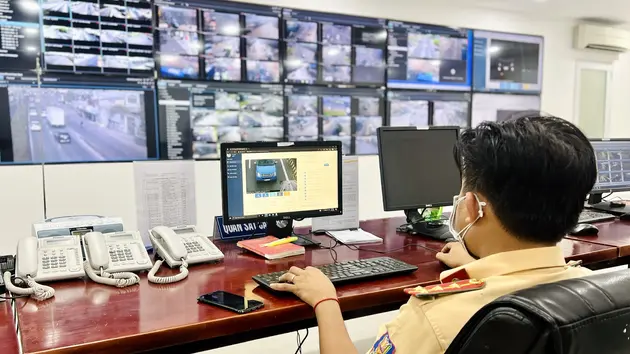 Xử lý vi phạm giao thông qua hệ thống camera giám sát