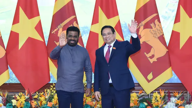 Thủ tướng Phạm Minh Chính hội kiến Tổng thống Sri Lanka