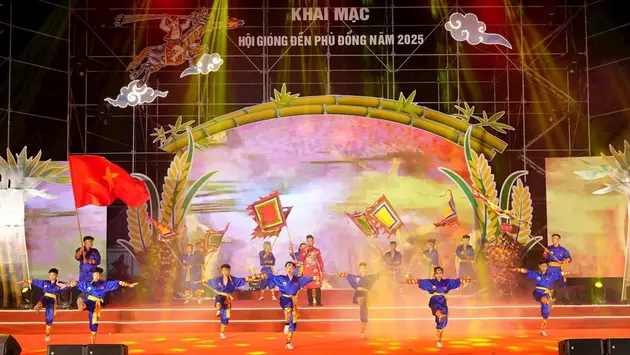 Nhiều hoạt động đặc sắc tại Hội Gióng - đền Phù Đổng