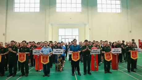 285 VĐV tham gia Hội khỏe Cựu chiến binh Thủ đô