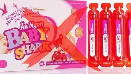 Ăn ngon Baby Shark và Medi Kid Calcium K2 là hàng giả
